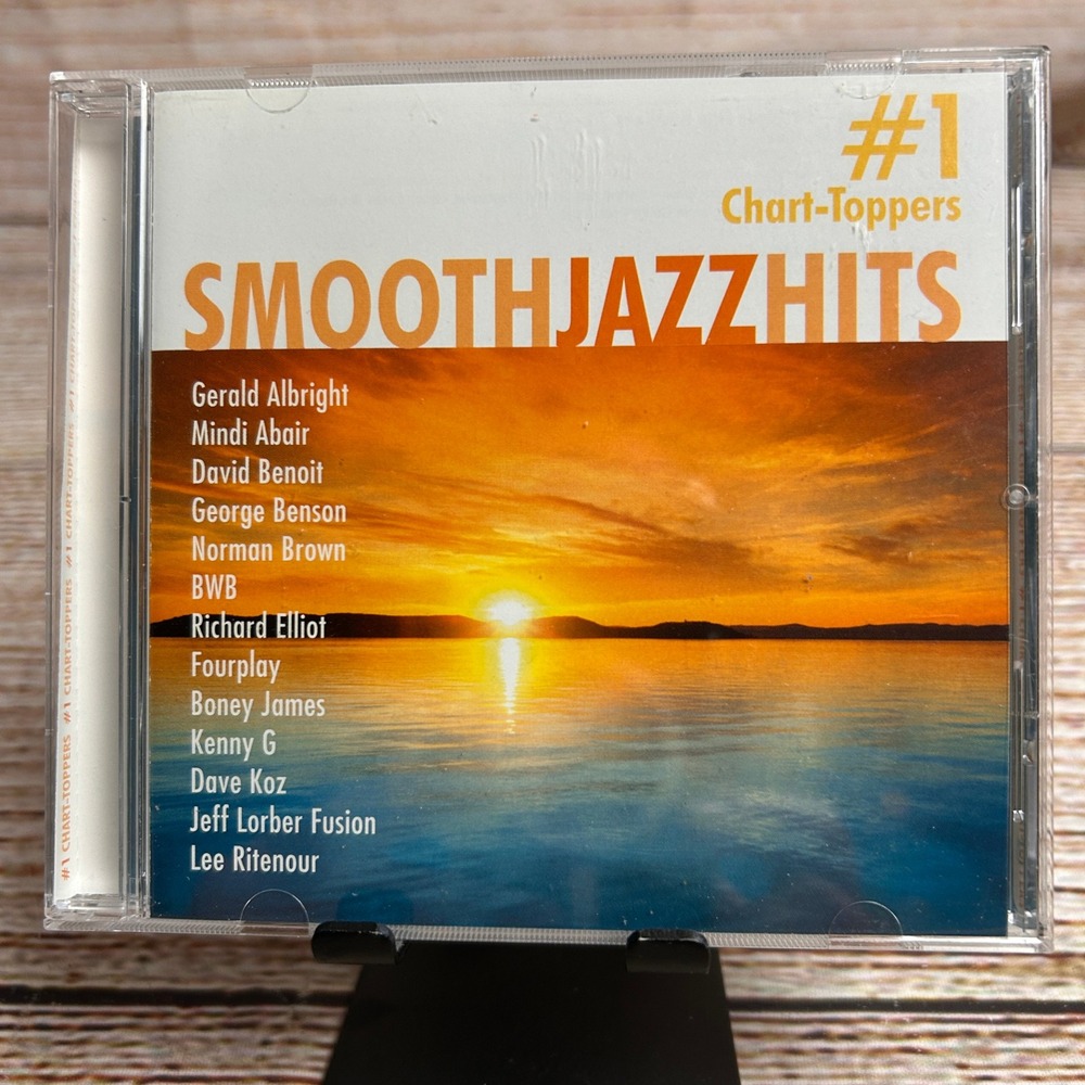 Smooth Jazz Hits‎ #1 Chart-Toppers CD Various Artists Kenny G George Benson 2014